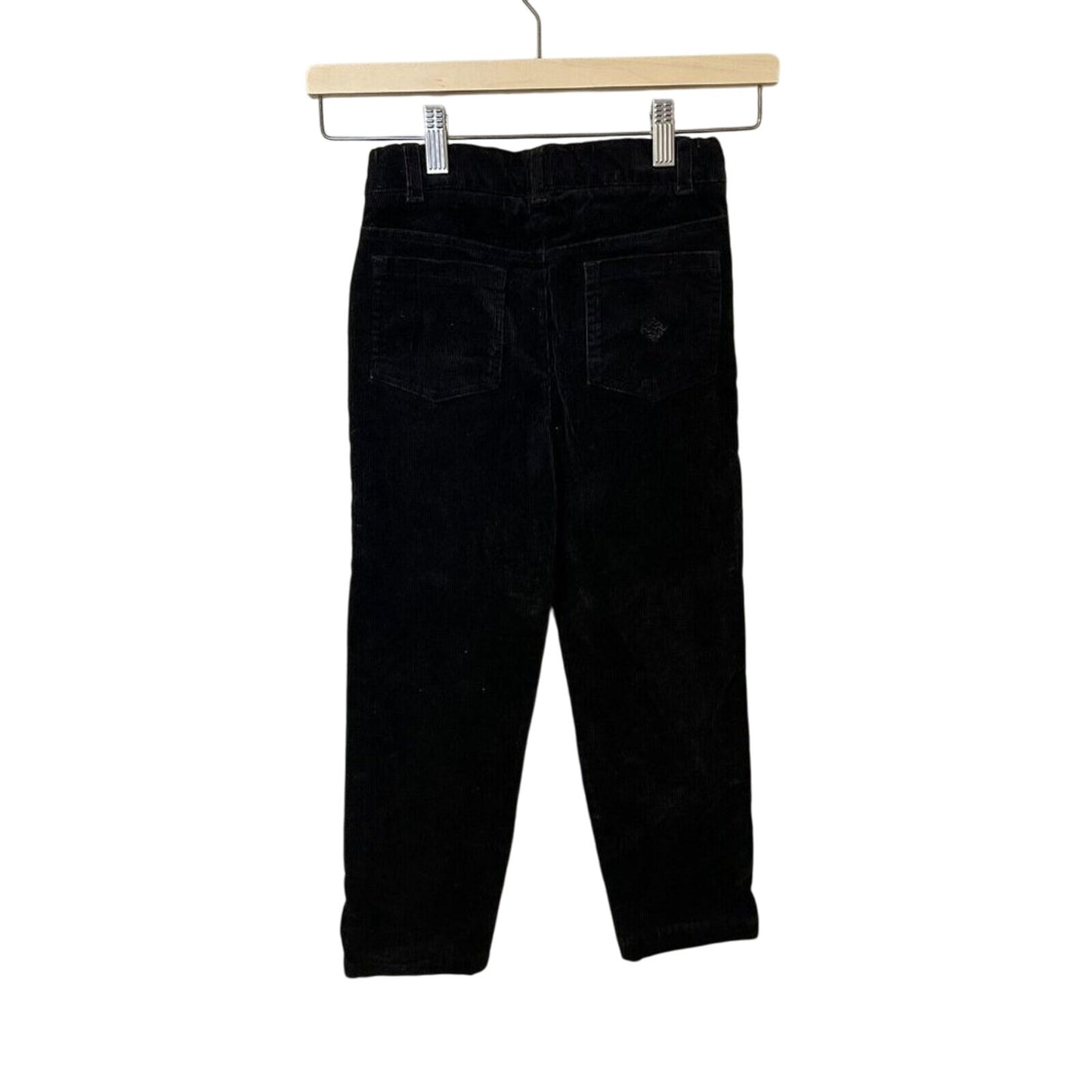 Andy and Evan Black Corduroy Pants Boys Size 8 Adjustable Waist