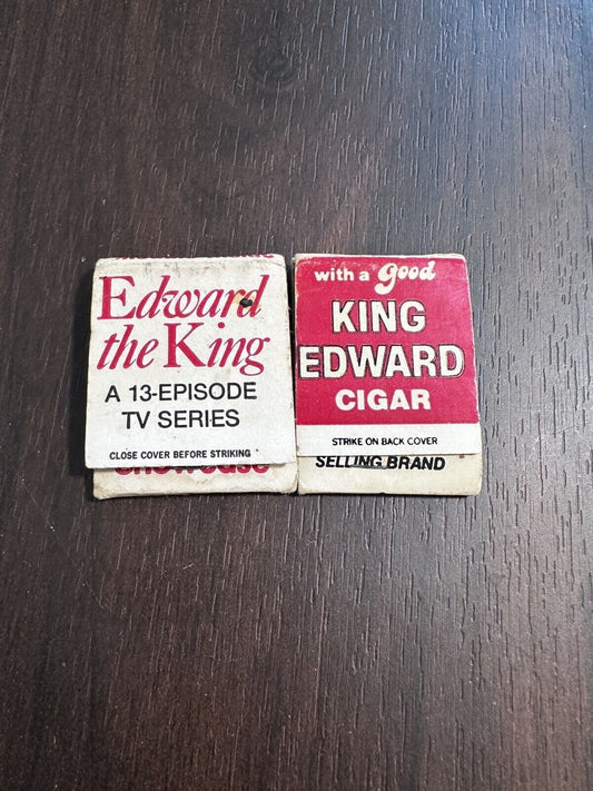 King Edward Cigars Americas Largest Selling Brand Matchbooks 1979